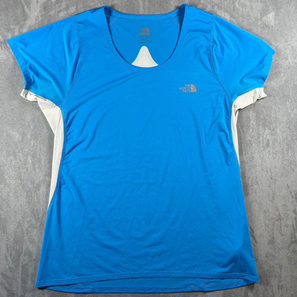 The North Face Flight Series‎ Womens Large Blue VaporWick Training Shirt